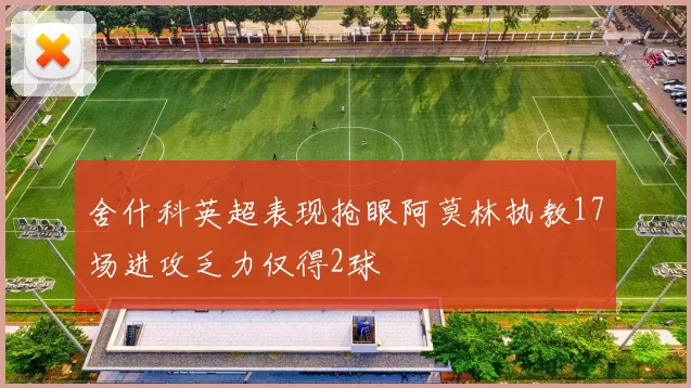 舍什科英超表现抢眼阿莫林执教17场进攻乏力仅得2球